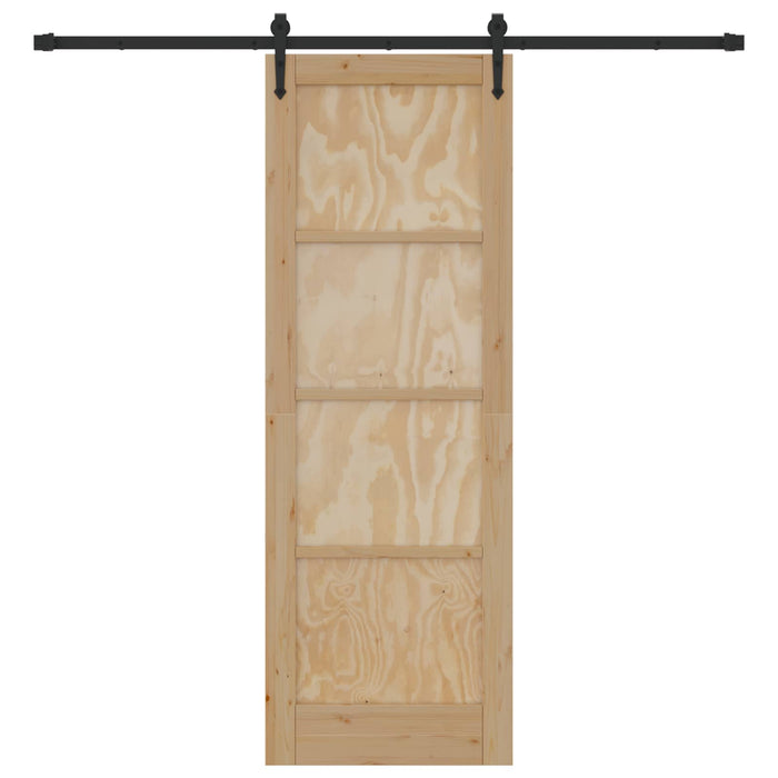 Ușă glisantă ORKDAL natural 73,5 x 211 cm Lemn masiv de pin - WALTI WALTI