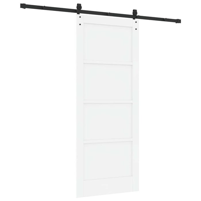 Ușă glisantă ORKDAL Alb 83 x 202 cm Lemn masiv de pin - WALTI WALTI