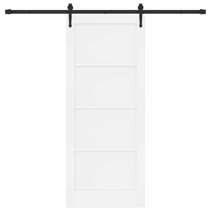 Ușă glisantă ORKDAL Alb 83 x 202 cm Lemn masiv de pin - WALTI WALTI