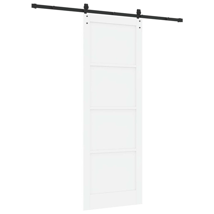 Ușă glisantă ORKDAL Alb 83 x 232 cm Lemn masiv de pin - WALTI WALTI