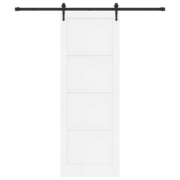 Ușă glisantă ORKDAL Alb 83 x 232 cm Lemn masiv de pin - WALTI WALTI
