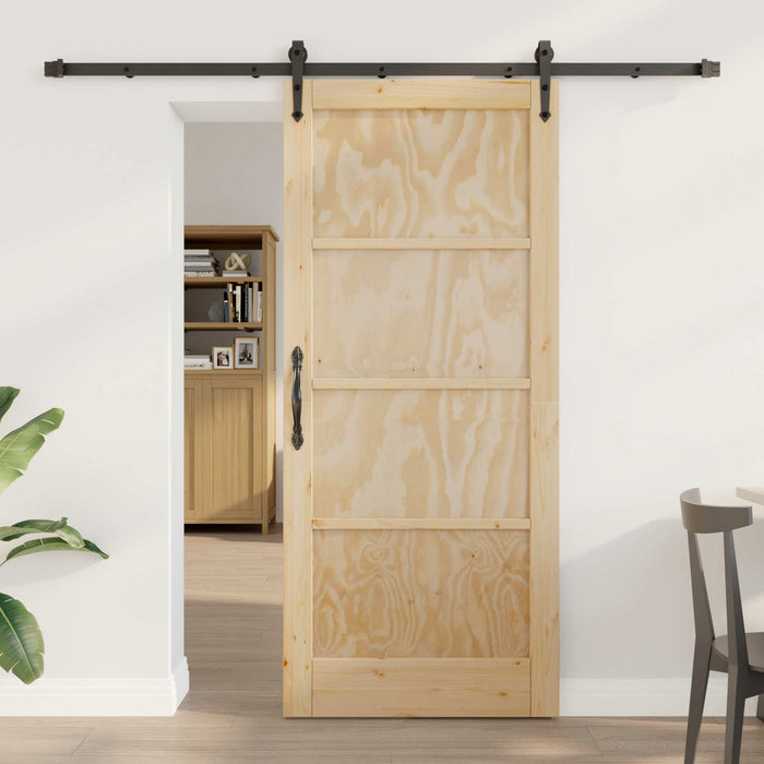 Ușă glisantă ORKDAL natural 86 x 198,5 cm Lemn masiv de pin - WALTI WALTI