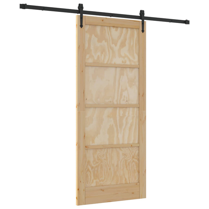 Ușă glisantă ORKDAL natural 86 x 198,5 cm Lemn masiv de pin - WALTI WALTI
