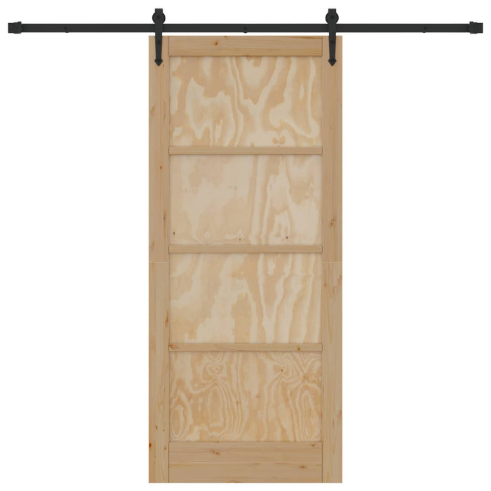 Ușă glisantă ORKDAL natural 86 x 198,5 cm Lemn masiv de pin - WALTI WALTI