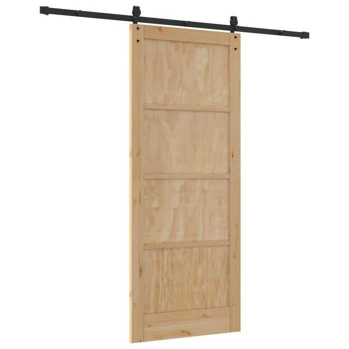 Ușă glisantă ORKDAL natural 86 x 211 cm Lemn masiv de pin - WALTI WALTI