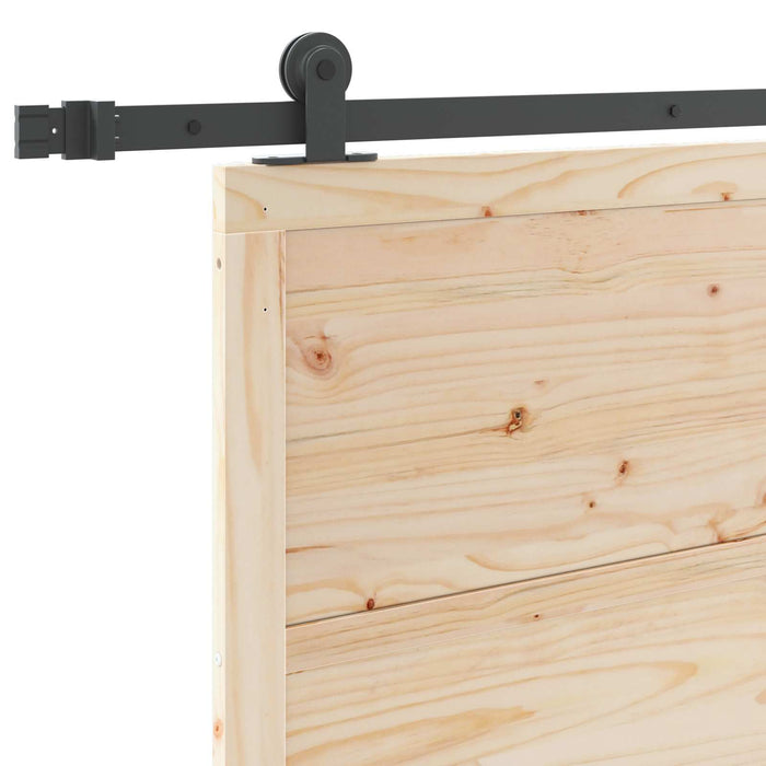 Ușă glisantă natural 80 x 208 cm Lemn masiv de pin WALTI
