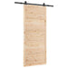 Ușă glisantă natural 80 x 208 cm Lemn masiv de pin - WALTI WALTI