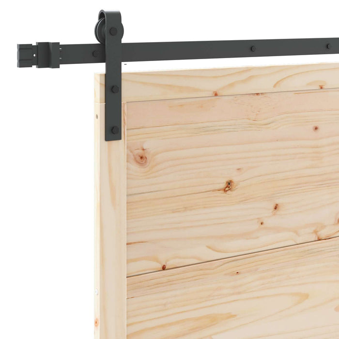 Ușă glisantă natural 90 x 208 cm Lemn masiv de pin WALTI