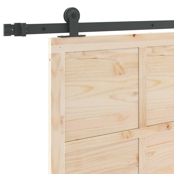 Ușă glisantă natural 90 x 208 cm Lemn masiv de pin WALTI