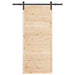 Ușă glisantă natural 80 x 208 cm Lemn masiv de pin - WALTI WALTI