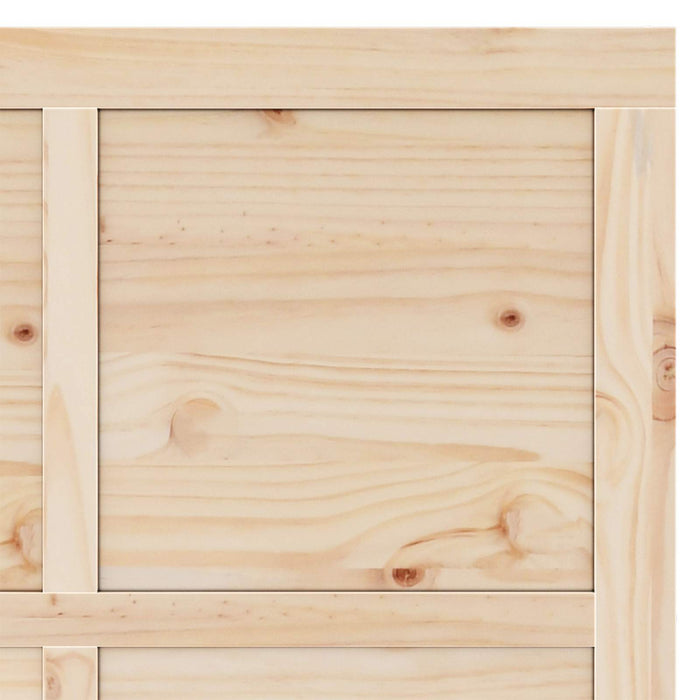Ușă glisantă natural 90 x 208 cm Lemn masiv de pin WALTI