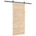 Ușă glisantă natural 90 x 208 cm Lemn masiv de pin - WALTI WALTI