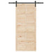 Ușă glisantă natural 80 x 208 cm Lemn masiv de pin - WALTI WALTI