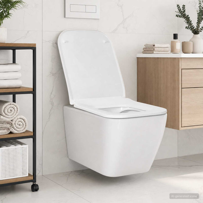 Vas WC suspendat Ceramică Alb WALTI