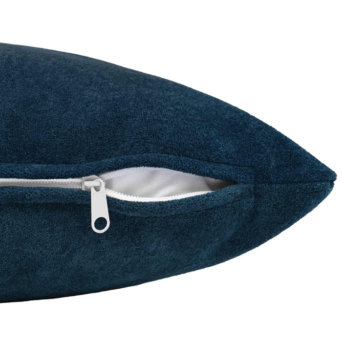 Pernă cu pernă HEERLEN 2 buc. albastru Fleece din microfibra - WALTI WALTI