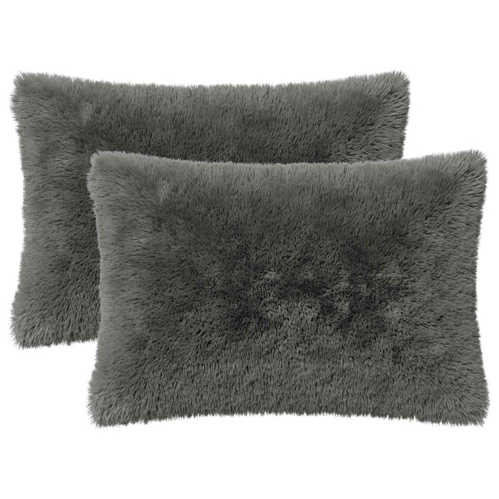 Pernă cu pernă HEERLEN 6 buc. Verde deschis Fleece PV - WALTI WALTI