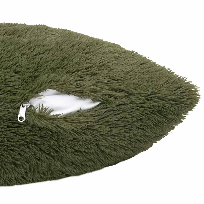 Pernă cu pernă HEERLEN 6 buc. Verde Fleece PV WALTI