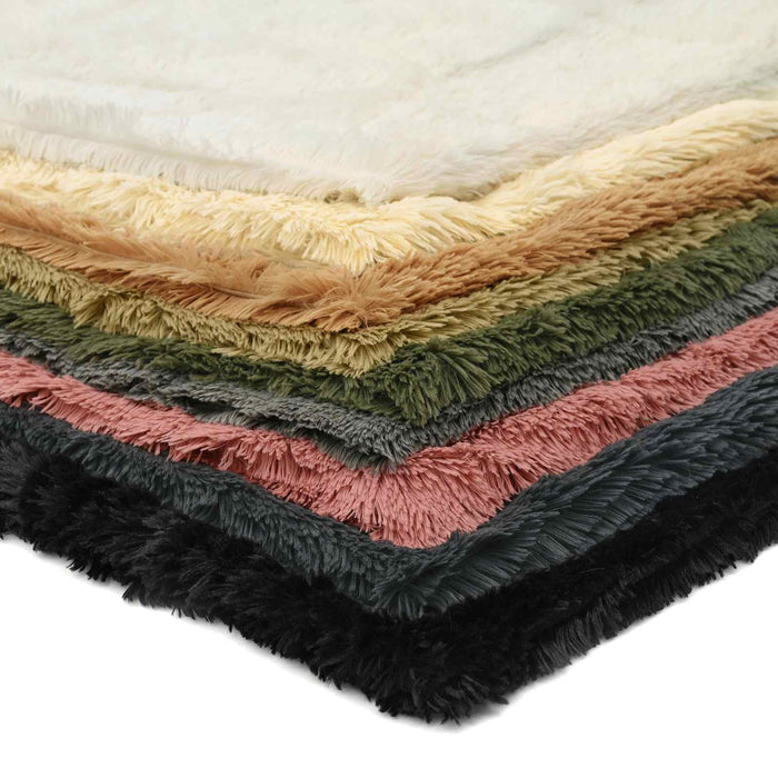 Pernă cu pernă HEERLEN 6 buc. Verde Fleece PV WALTI