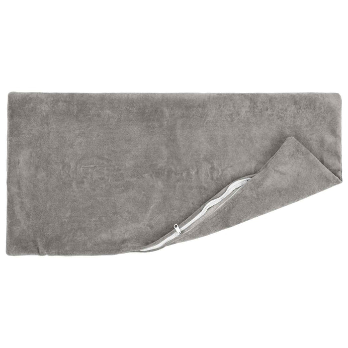 Pernă cu pernă HEERLEN 6 buc. Gri deschis Fleece din microfibra - WALTI WALTI