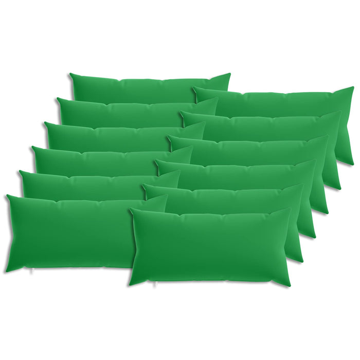 Pernă cu pernă HEERLEN 12 buc. Verde Poliester - WALTI WALTI