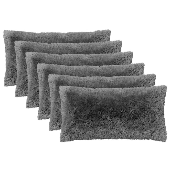 Pernă cu pernă HEERLEN 6 buc. Verde deschis Fleece PV - WALTI WALTI