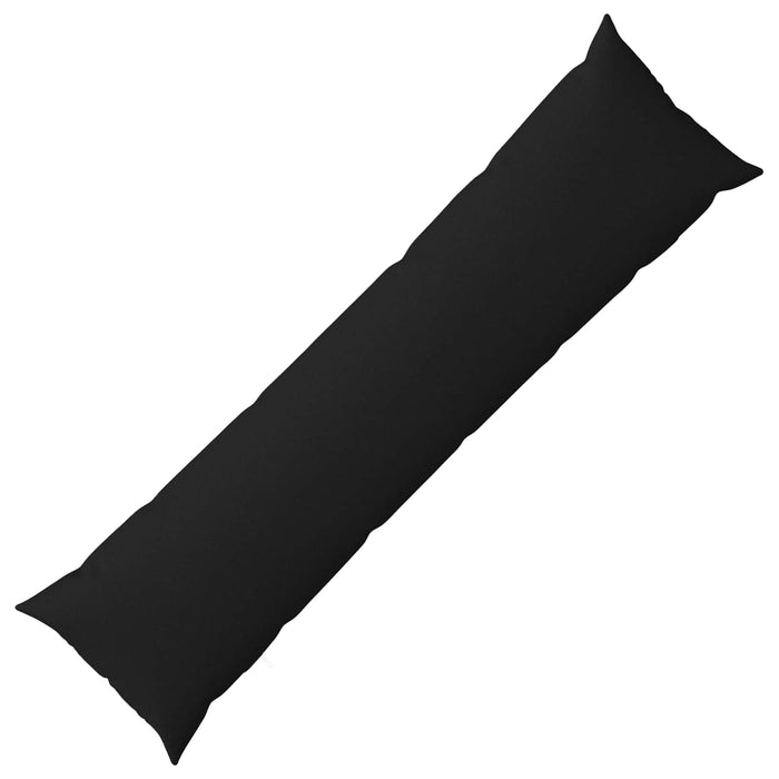 Pernă cu pernă HEERLEN Negru 40 x 145 cm Țesătură WALTI