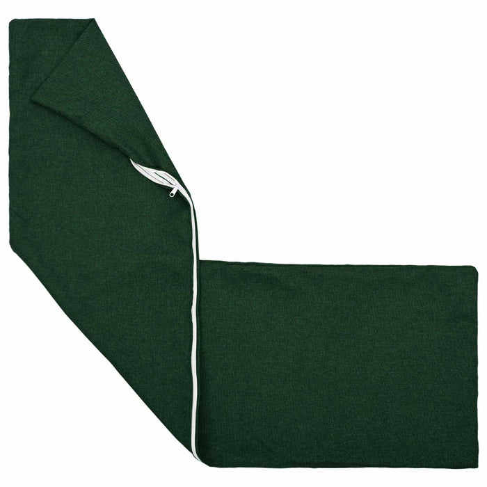 Pernă cu pernă HEERLEN Verde închis 40 x 145 cm Țesătură WALTI