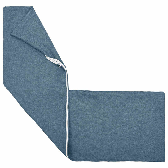 Pernă cu pernă HEERLEN 2 buc. Albastru Jeans Țesătură WALTI
