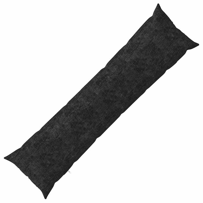 Pernă HEERLEN Antracit 40 x 145 cm Țesătură Chenille WALTI
