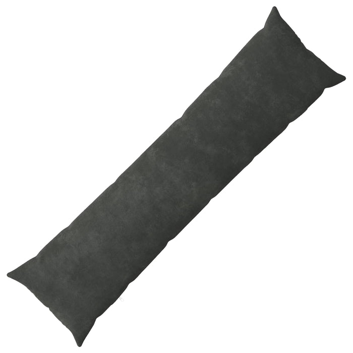 Pernă HEERLEN Antracit 40 x 145 cm Fleece din microfibra - WALTI WALTI