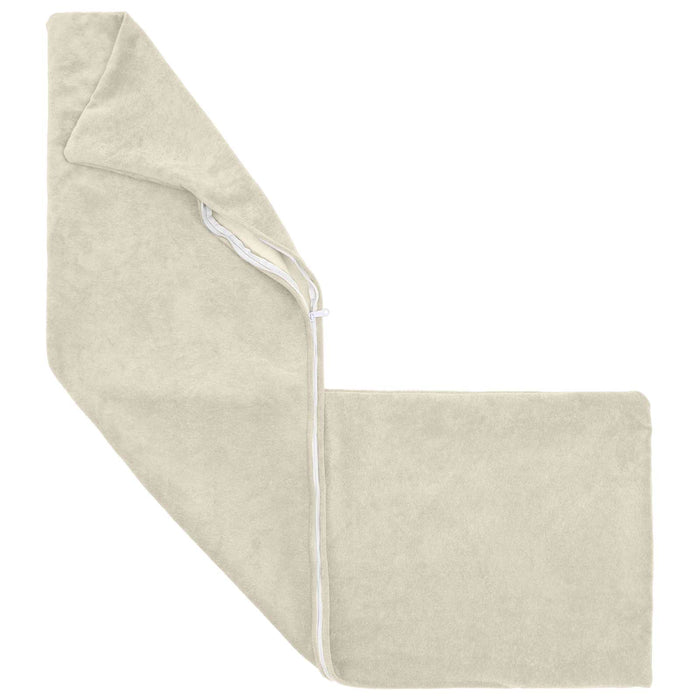 Pernă cu pernă HEERLEN Crem 40 x 145 cm Fleece din microfibra - WALTI WALTI