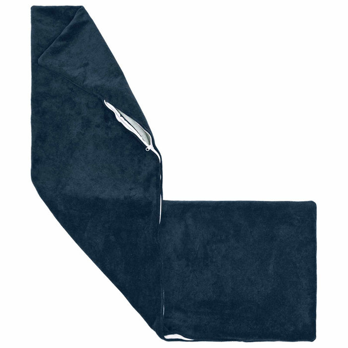Pernă HEERLEN albastru 40 x 145 cm Fleece din microfibra - WALTI WALTI