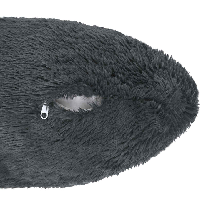 Pernă cu pernă HEERLEN Antracit 40 x 145 cm Fleece PV - WALTI WALTI