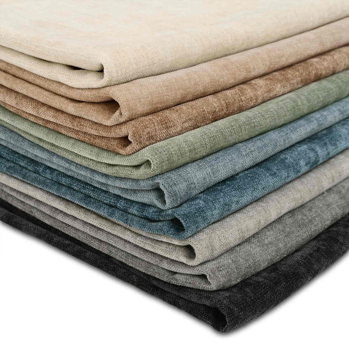 Pernă 6 buc. HEERLEN albastru 45 x 45 cm Țesătură Chenille - WALTI WALTI