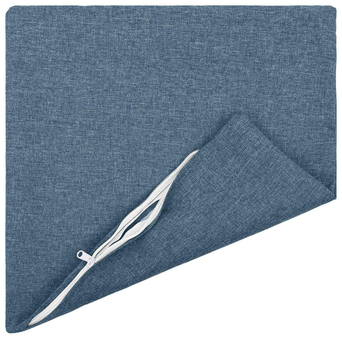 Pernă cu pernă HEERLEN 6 buc. Albastru Jeans Țesătură WALTI