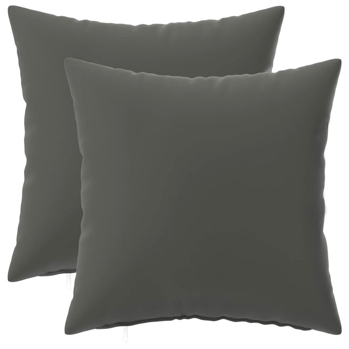 Pernă cu pernă HEERLEN 2 buc. Antracit Poliester - WALTI WALTI