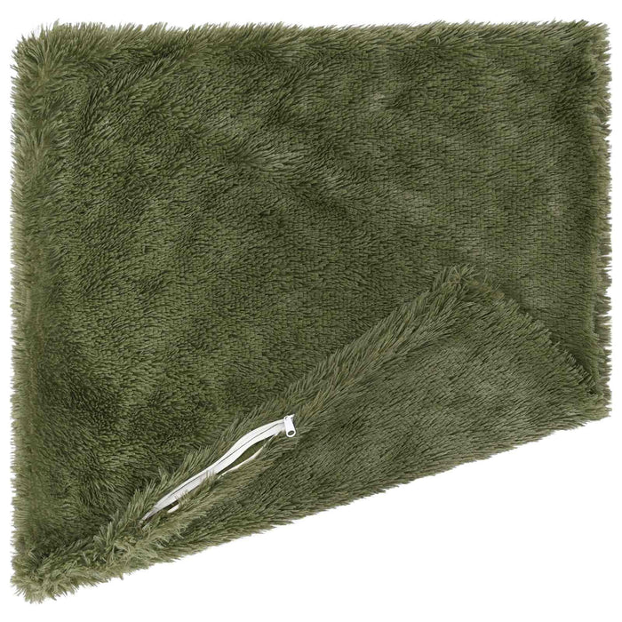 Pernă cu pernă HEERLEN 2 buc. Verde Fleece PV - WALTI WALTI
