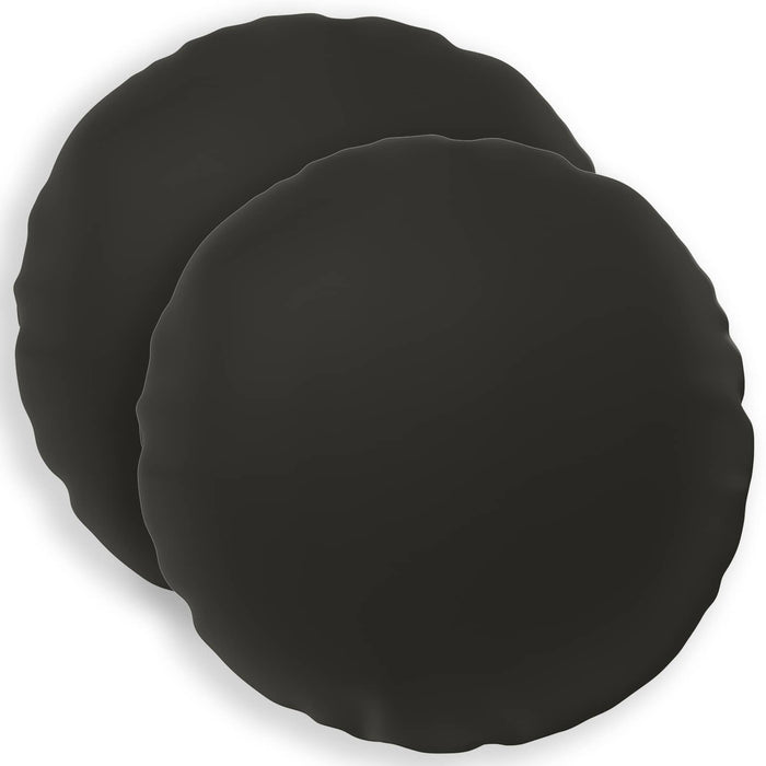 Pernă 2 buc. HEERLEN Negru Ø 30 cm Poliester - WALTI WALTI