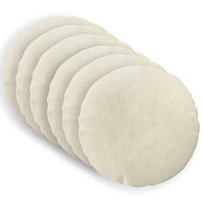 Pernă cu pernă HEERLEN 6 buc. Crem Fleece din microfibra - WALTI WALTI