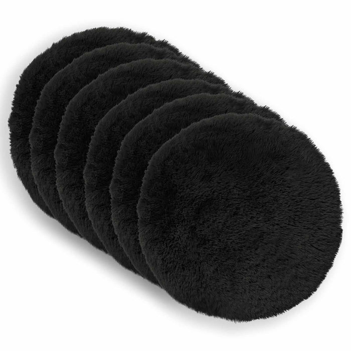 Pernă cu pernă HEERLEN 2 buc. Negru Fleece PV - WALTI WALTI