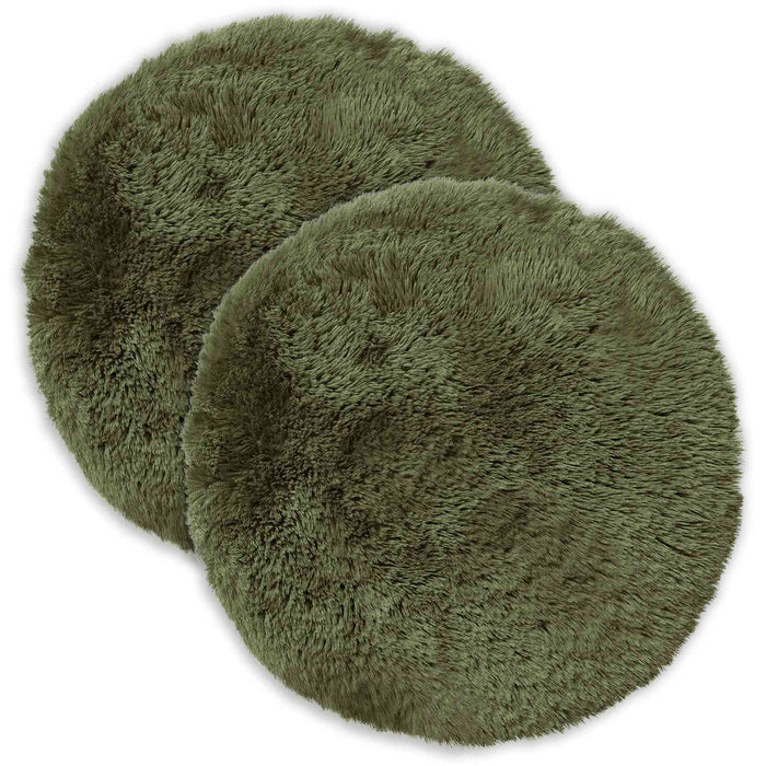 Pernă cu pernă HEERLEN 2 buc. Verde Fleece PV - WALTI WALTI