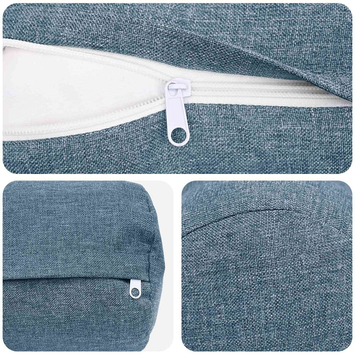 Pernă cu pernă HEERLEN 2 buc. Albastru Jeans Țesătură - WALTI WALTI