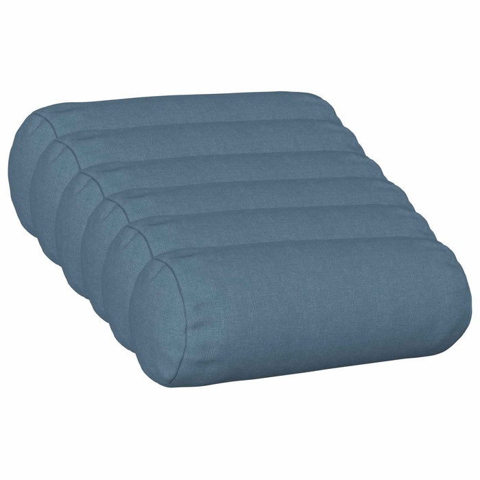 Pernă cu pernă HEERLEN 6 buc. Albastru Jeans Țesătură WALTI