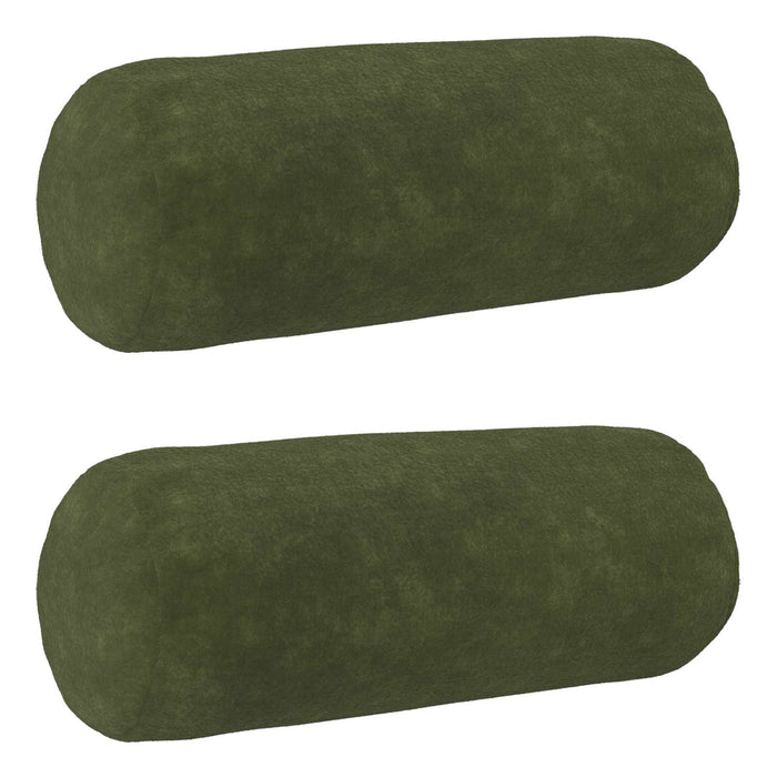 Pernă cu pernă HEERLEN 2 buc. Verde Fleece din microfibra - WALTI WALTI