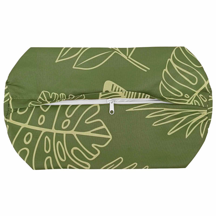 Pernă 6 buc. HEERLEN Design cu frunze Ø 15 x 40 cm Poliester WALTI