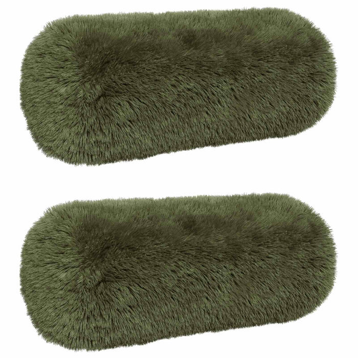 Pernă cu pernă HEERLEN 6 buc. Verde Fleece PV WALTI