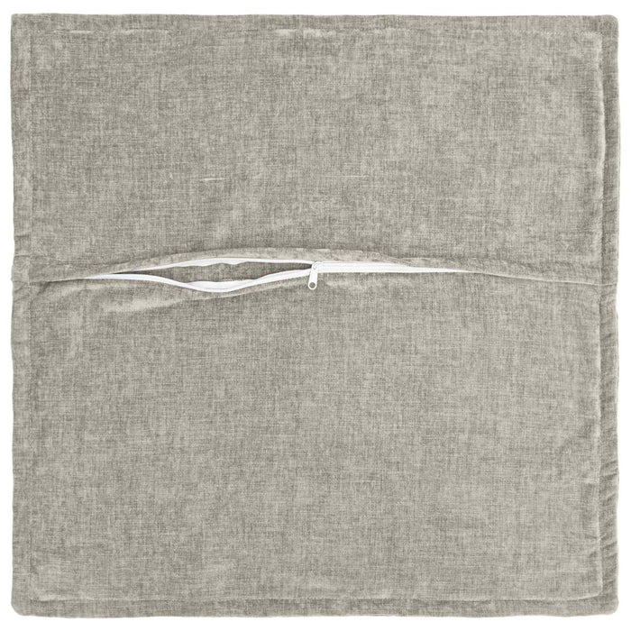 Pernă 2 buc. HOUTEN Gri deschis 30 x 30 cm Țesătură Chenille - WALTI WALTI