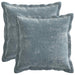 Pernă 2 buc. HOUTEN Albastru deschis 30 x 30 cm - WALTI WALTI