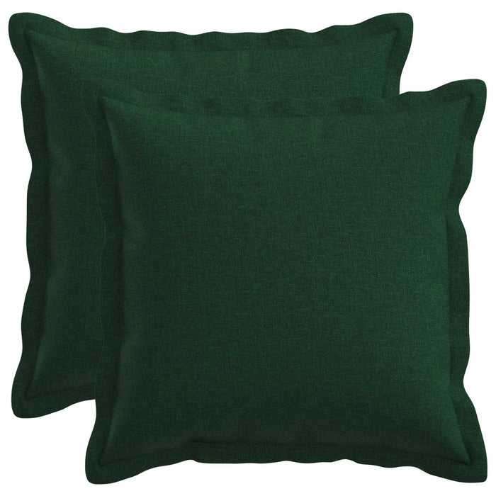 Pernă cu pernă HOUTEN 2 buc. Verde închis in sintetic WALTI