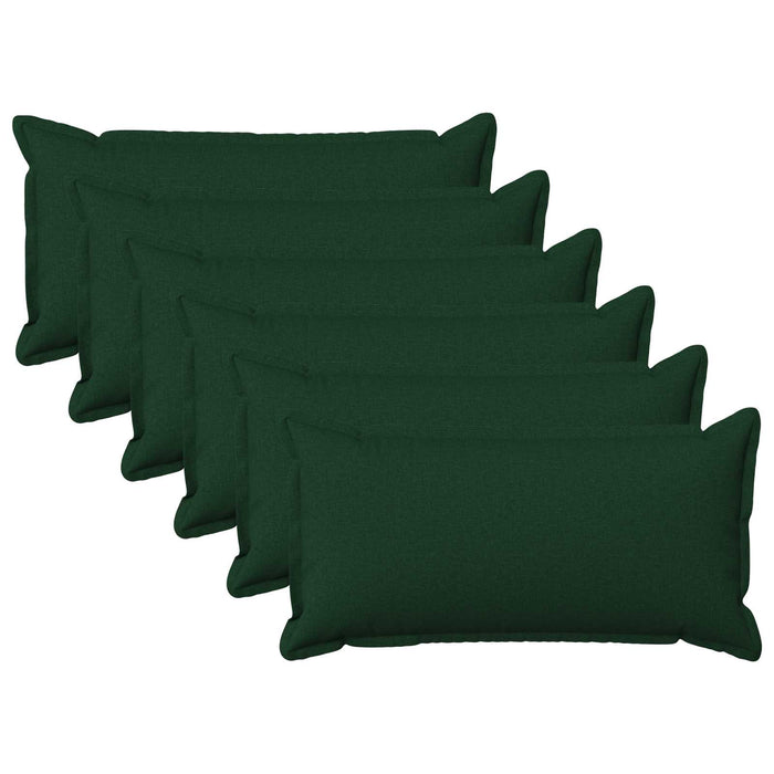 Pernă cu pernă HOUTEN 6 buc. Verde închis in sintetic WALTI